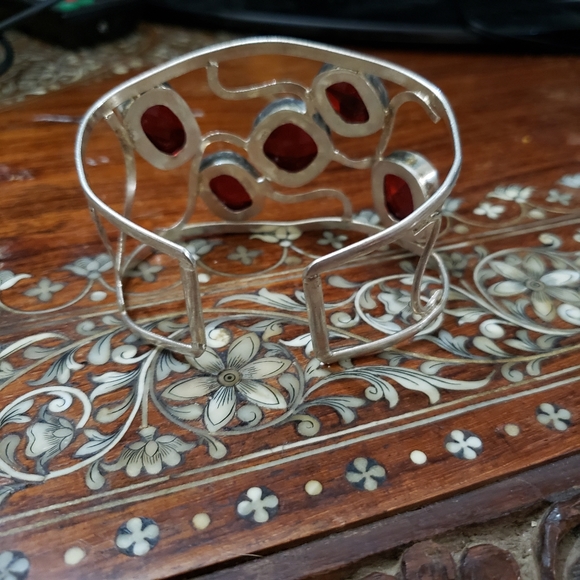 Artisan 925 pomegranate bracelet - Picture 5 of 11